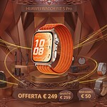 HUAWEI Watch Fit 5 Pro Arancione al minimo storico su Amazon