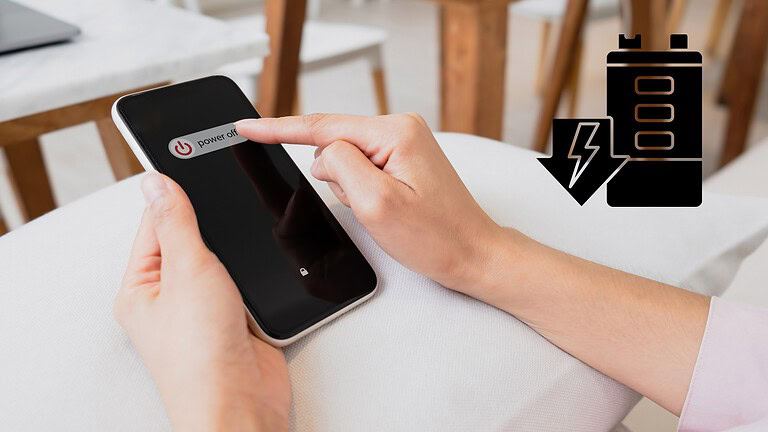 Smartphone spento che si scarica: ecco perché succede