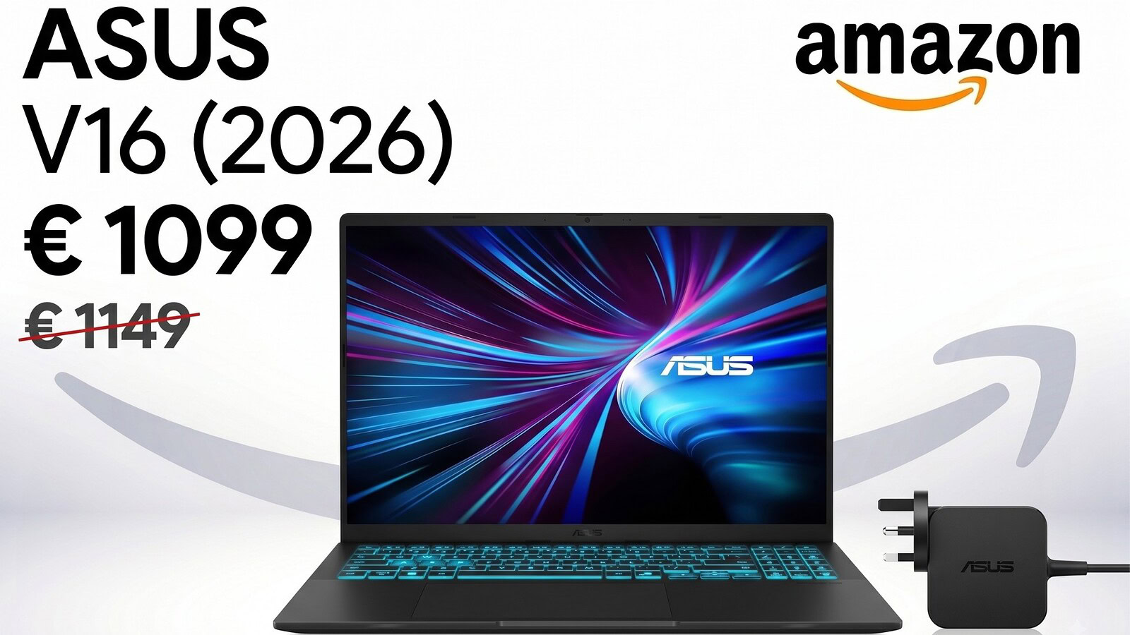 ASUS V16 al minimo storico su Amazon: gaming con RTX 5060