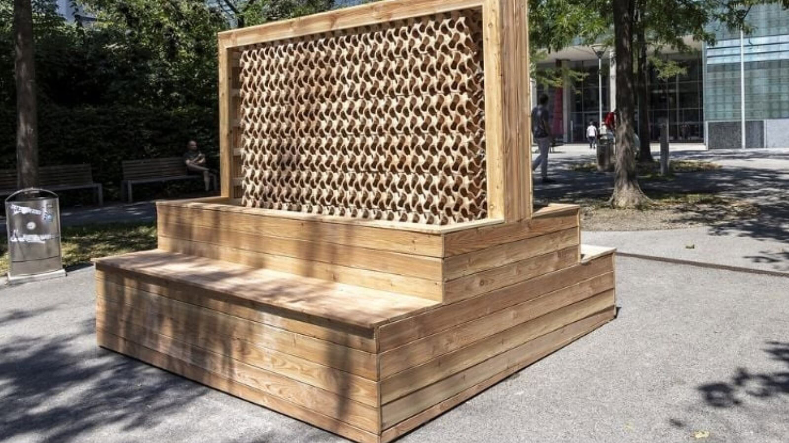 Cubi in ceramica stampati in 3D: fino a 7 gradi in meno in città
