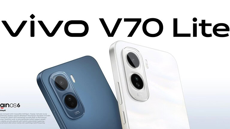 Vivo V70 Lite 4G ufficiale: batteria da 8.100 mAh e IP69