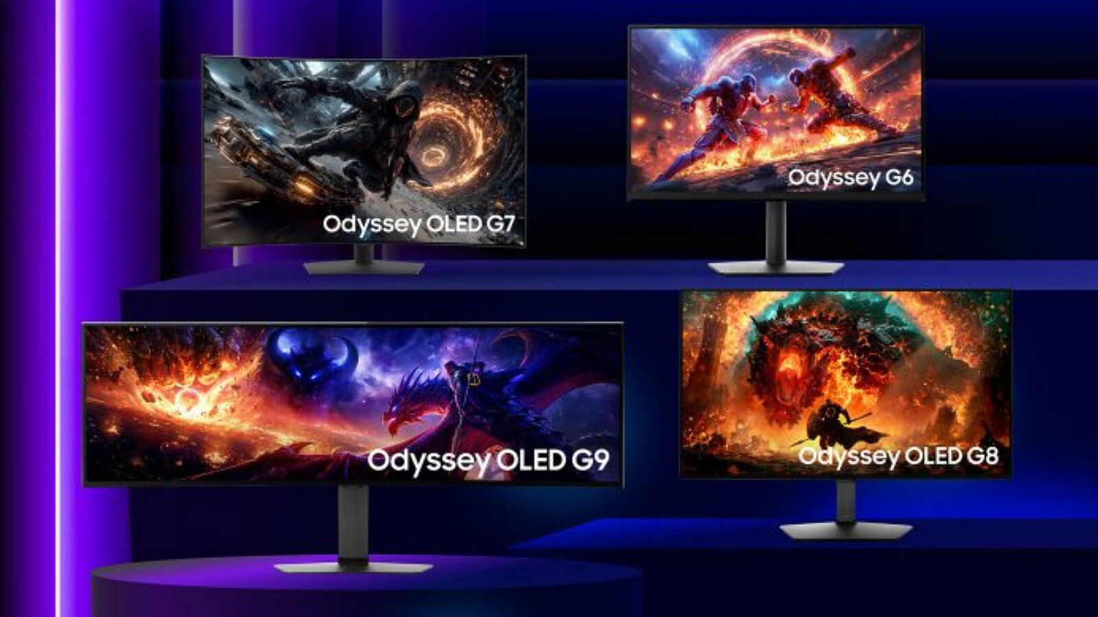 Samsung Odyssey 2027: quattro monitor da record presentati a Gamescom 2026