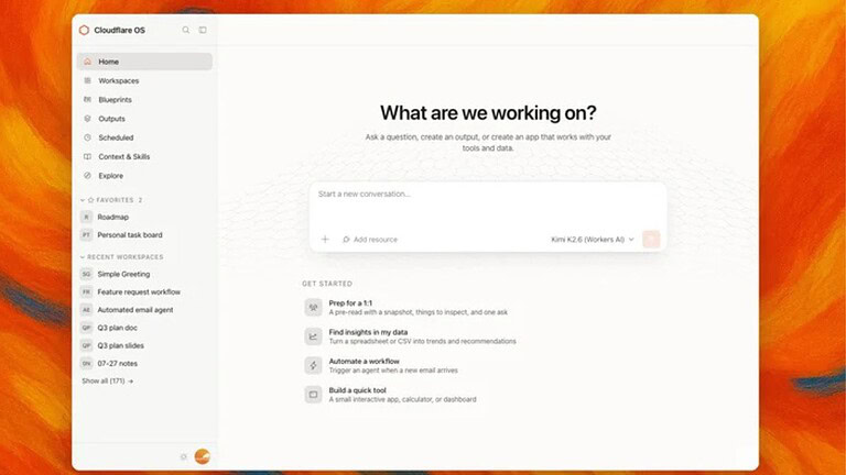 Cloudflare OS è ufficiale: il workspace AI open source per le aziende