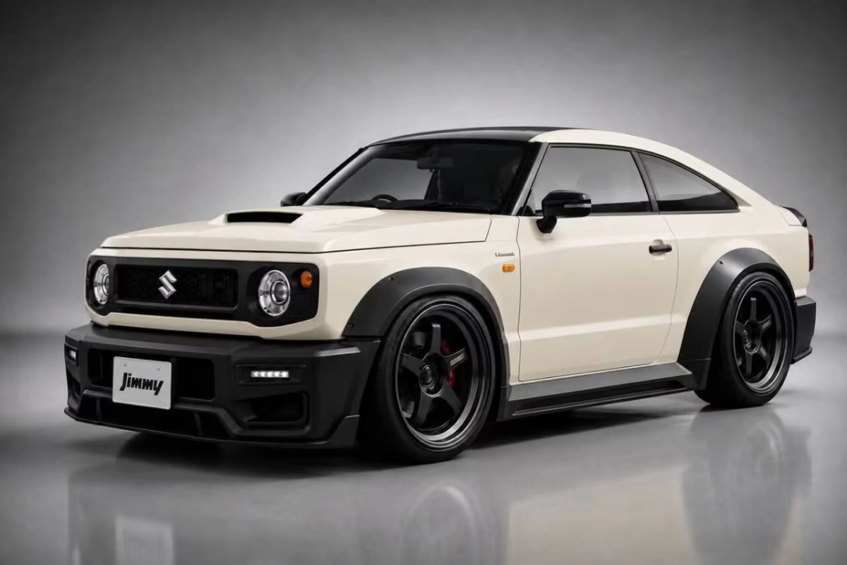Suzuki Jimny supercar Suzuki Jimny come supercar: il render con V8 da 600 CV