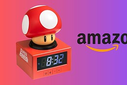 Sveglia Super Mario Mushroom al minimo storico su Amazon a 15,71 euro