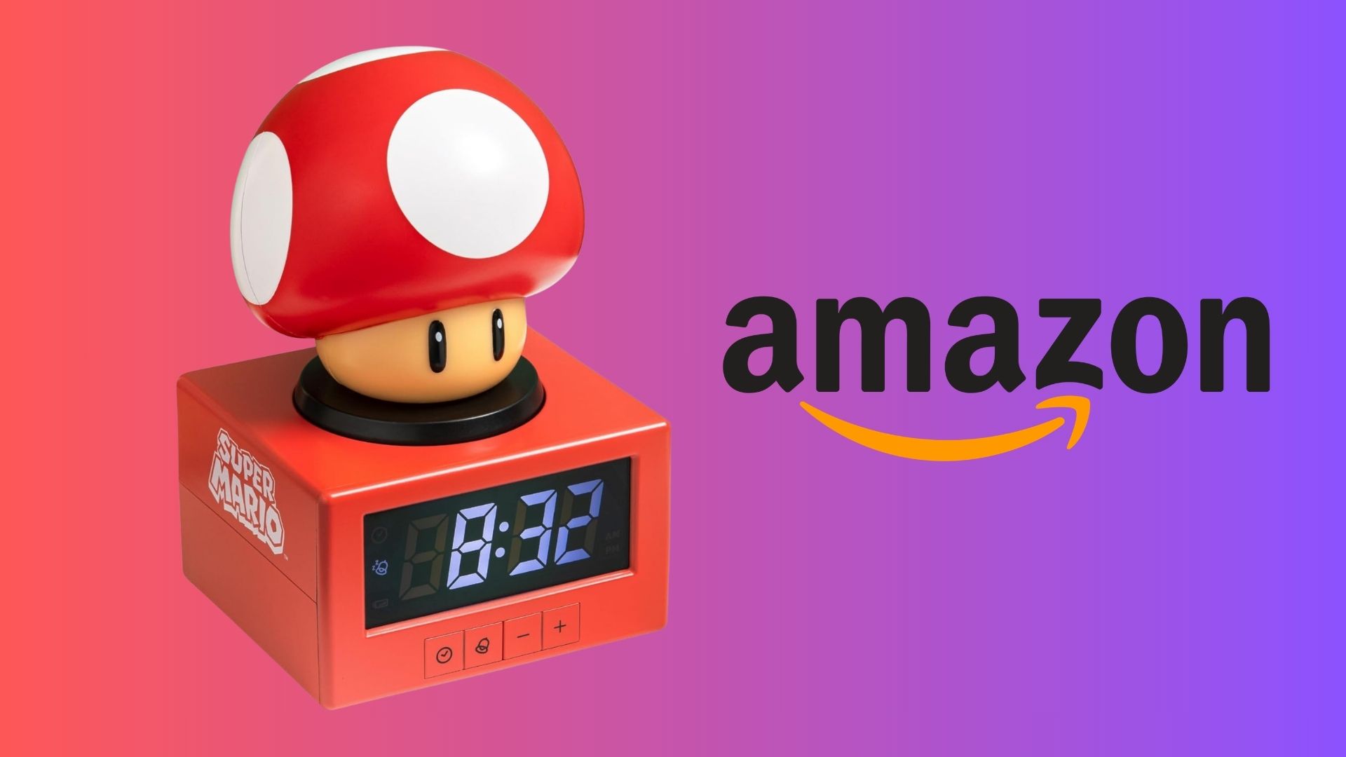Sveglia Super Mario Mushroom al minimo storico su Amazon a 15,71 euro Sveglia Super Mario Mushroom al minimo storico su Amazon a 15,71 euro