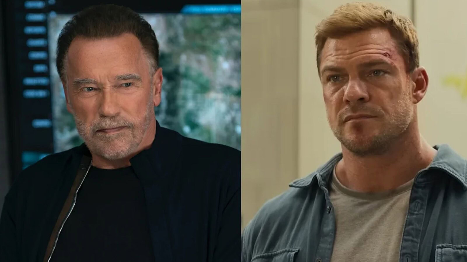 Alan Ritchson, la lezione di Schwarzenegger sul set del nuovo film