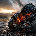 Meteoriti, solo tre auto colpite in tutta la storia documentata