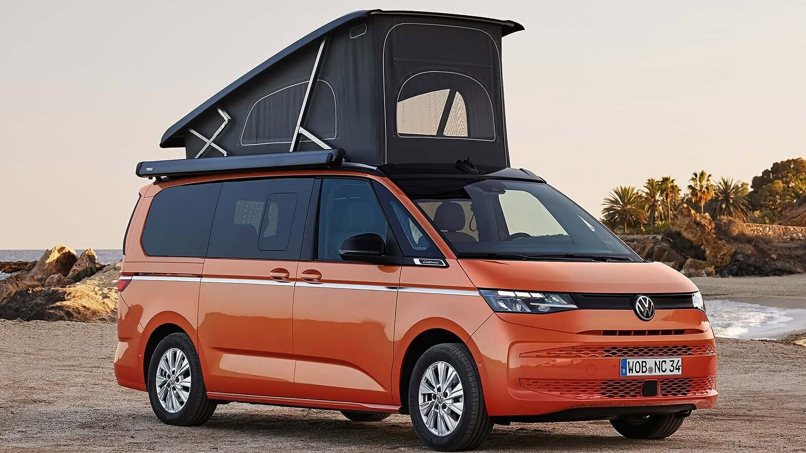 Volkswagen California Beach: cucina gonfiabile da meno di 10 kg