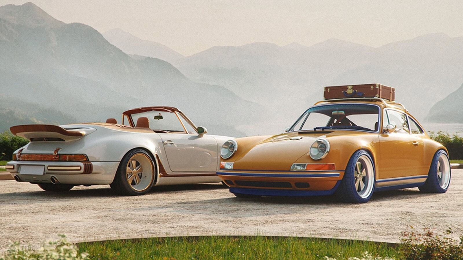 Porsche 911, Louis Vuitton e Singer firmano due pezzi unici