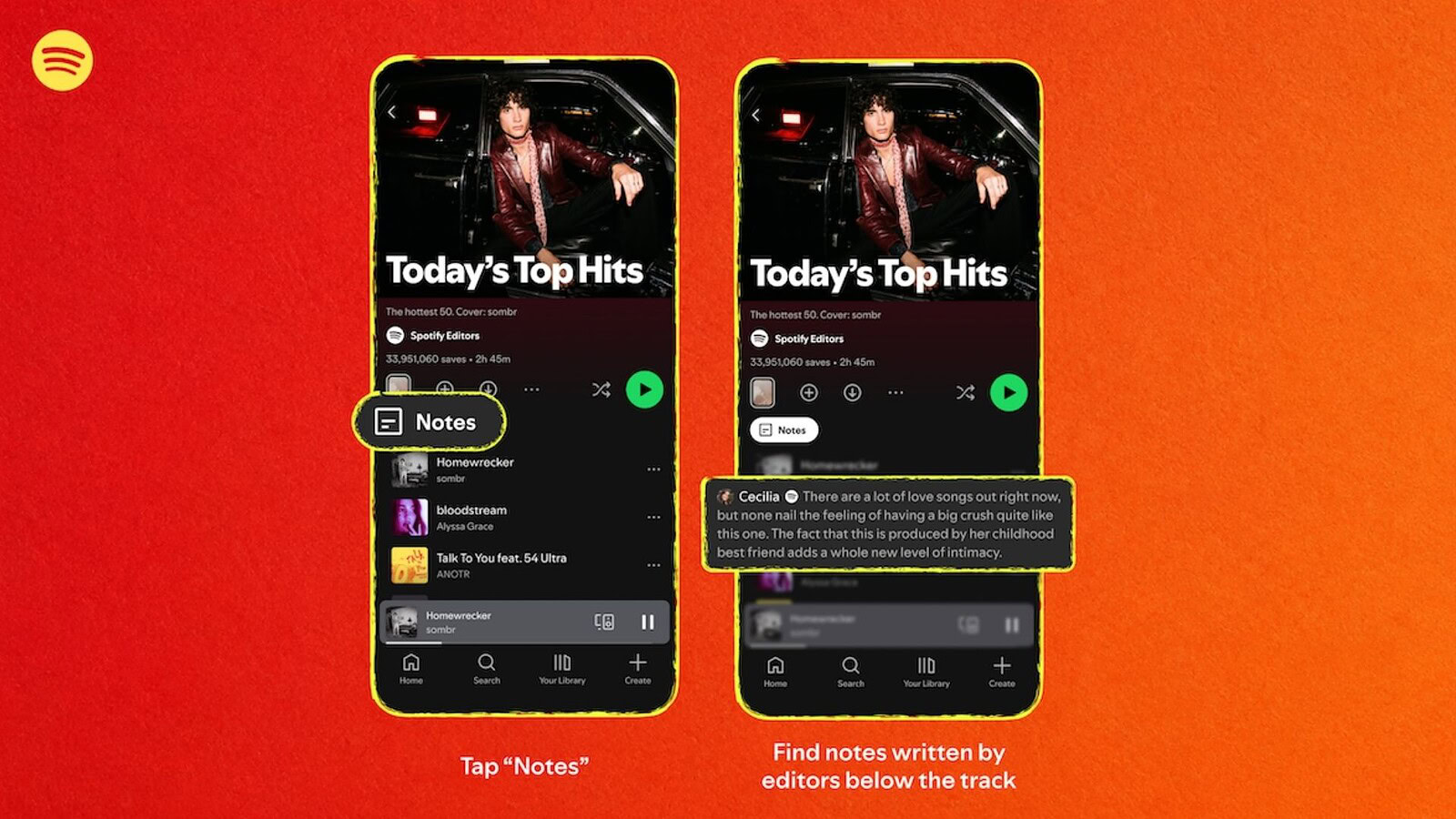 Spotify Playlist Notes, ora le playlist si spiegano da sole
