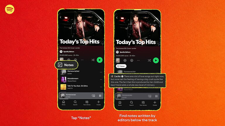 Spotify Playlist Notes, ora le playlist si spiegano da sole