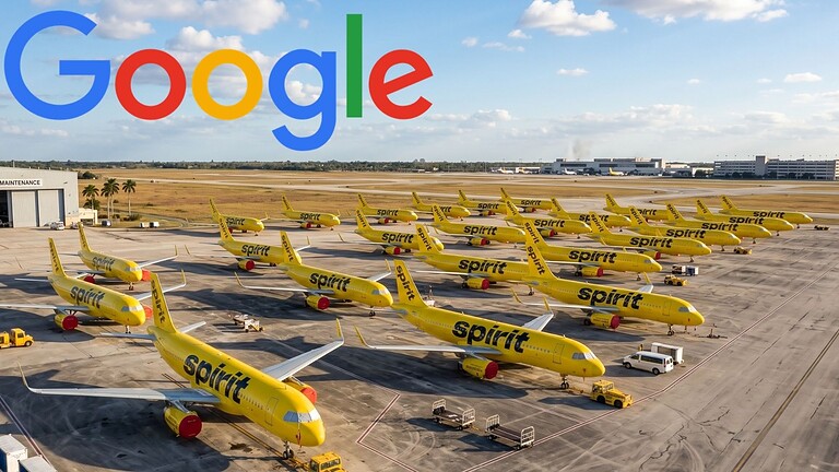 Google compra i dati di Spirit Airlines per addestrare l'IA