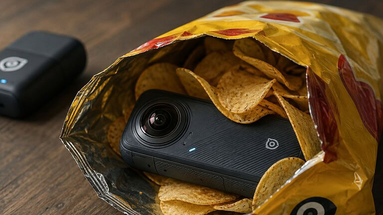 Insta360 nascosta negli snack: ingegnere spia i chip DRAM