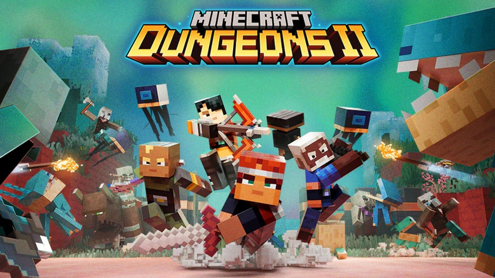 Minecraft Dungeons II, il Sift si mostra in un nuovo gameplay