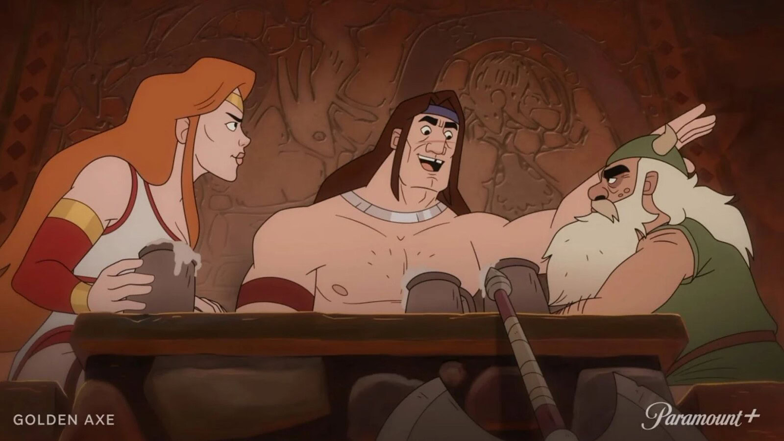 Golden Axe, il primo trailer della serie animata è irriverente