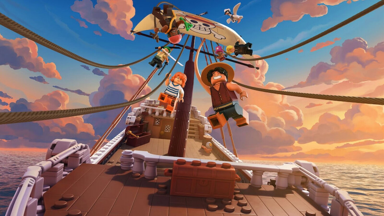 LEGO One Piece, trailer e data della miniserie Netflix