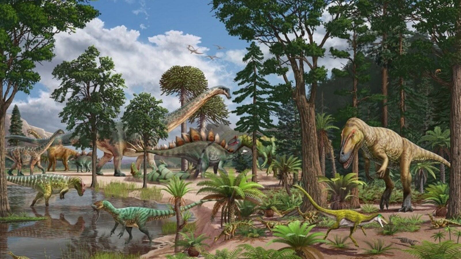 Giurassico, ecco come suonava una foresta 165 milioni di anni fa