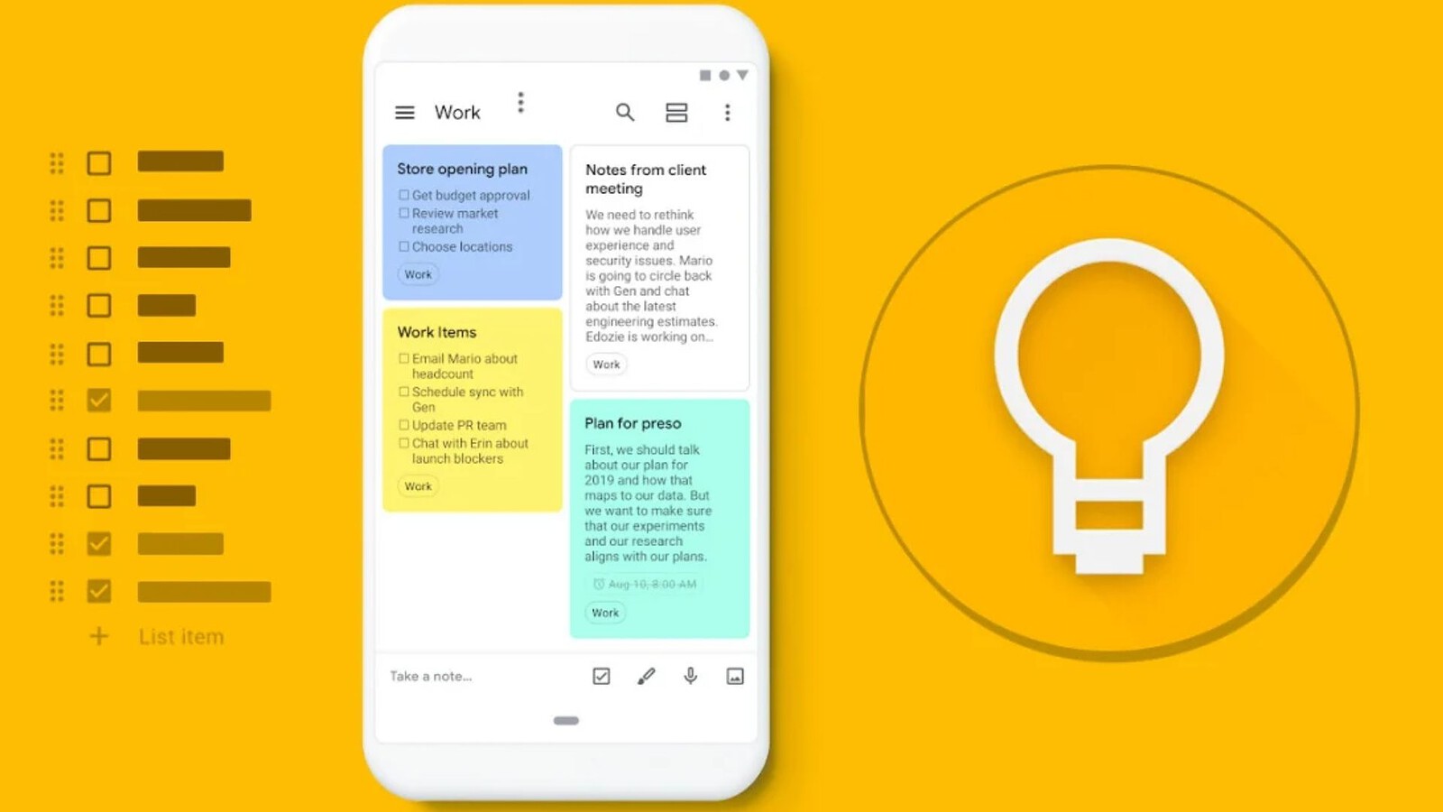 Google Keep, arriva la ricerca dentro le note su Android