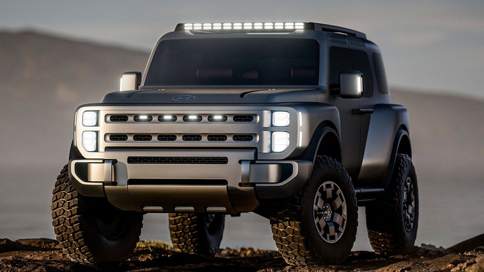 Hyundai Boulder, il fuoristrada che sfida Bronco e Wrangler