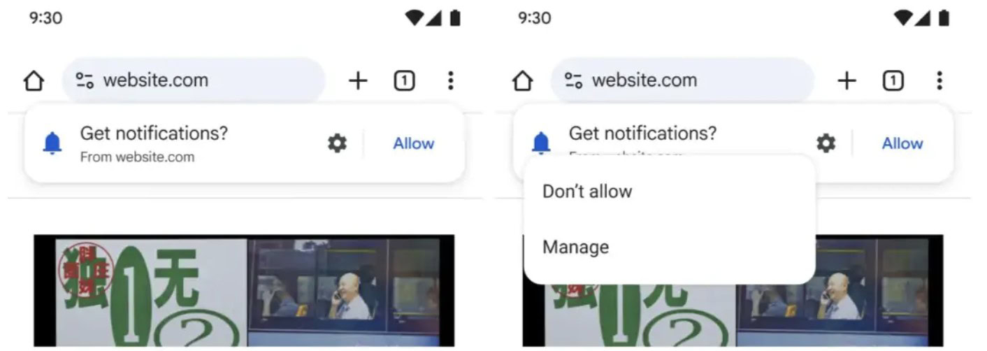notifiche Google Chrome - dettaglio Google Chrome blocca 7 miliardi di notifiche spam al giorno