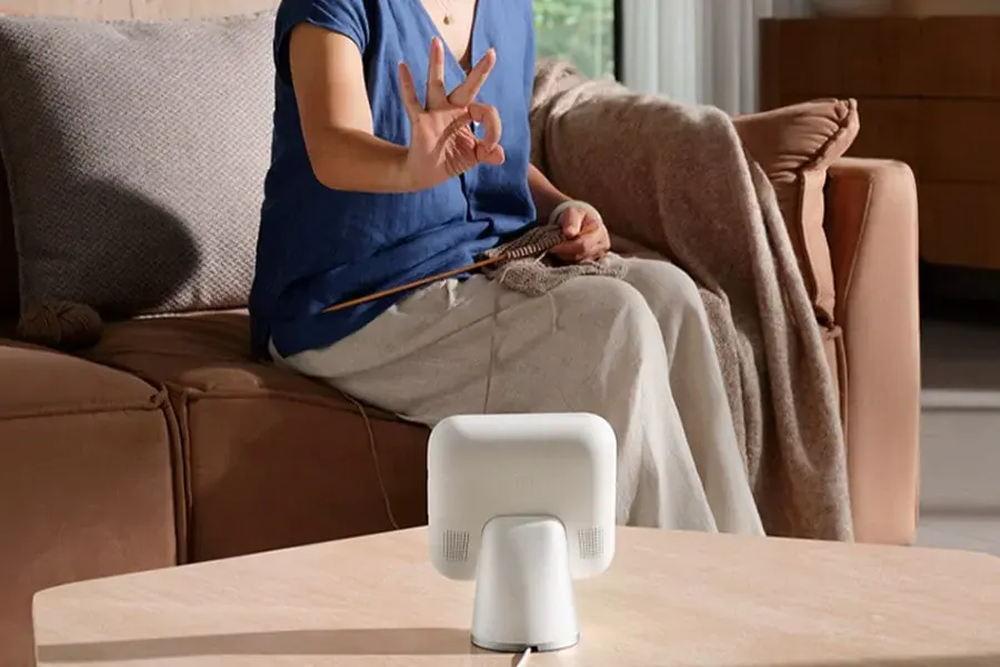 Xiaomi Smart Camera - dettaglio Xiaomi lancia la nuova Smart Camera Video Call 2: display, 4K e chip 1.5T