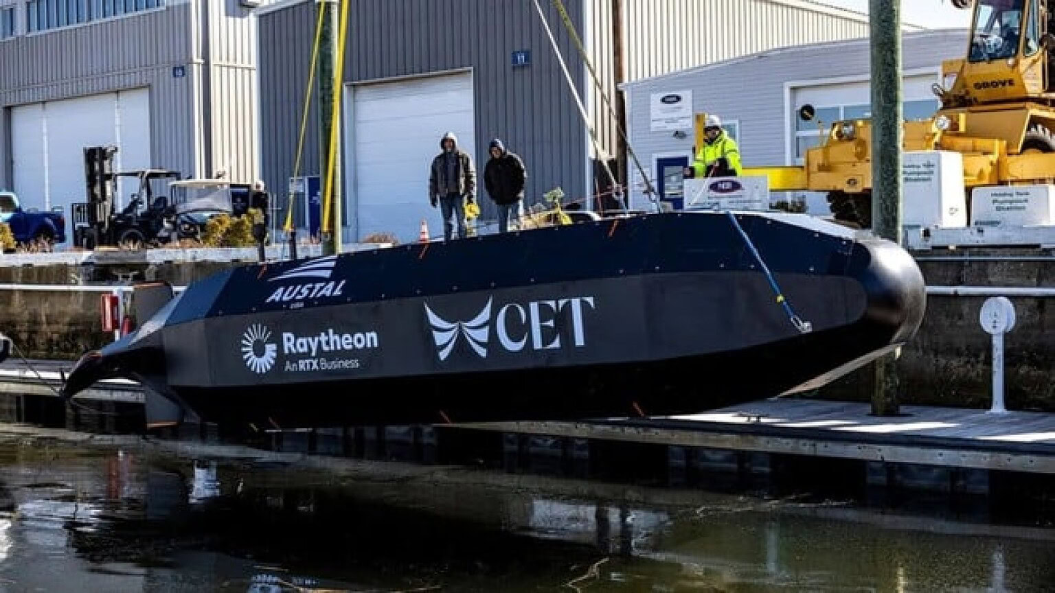 HADALUS, il drone Raytheon rilascia il payload sott'acqua - HADALUS drone subacqueo