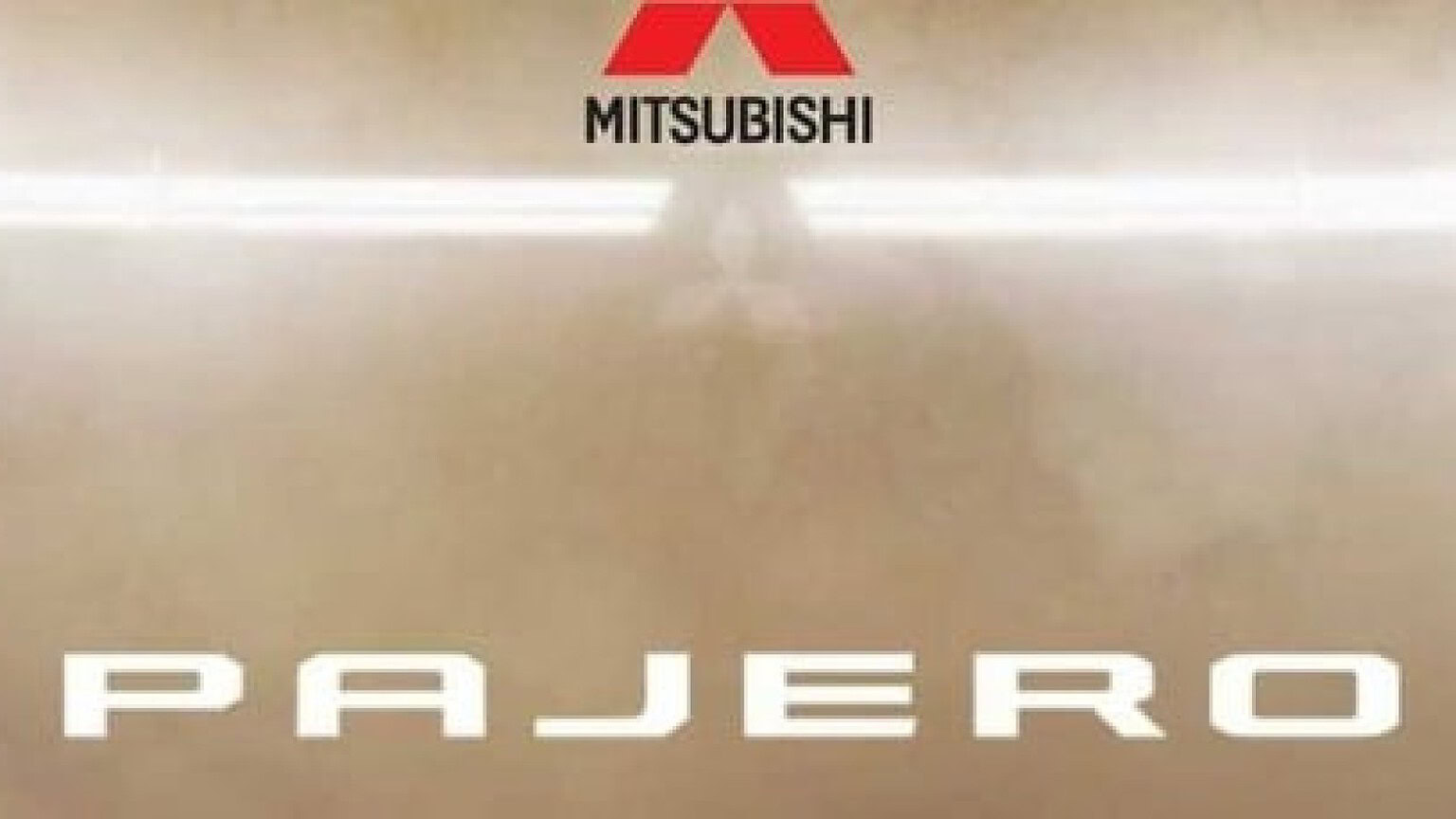 Mitsubishi Pajero, il mito torna: debutto fissato al 2 settembre