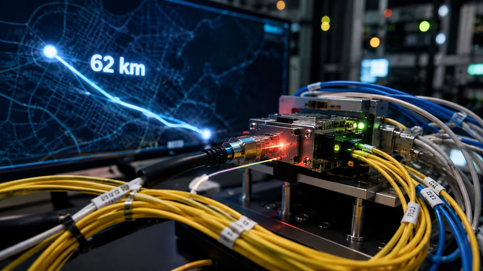 Internet quantistico, il NIST invia il segnale per 62 km su fibra