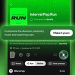 Spotify Running Mode: playlist AI su misura per ogni corsa