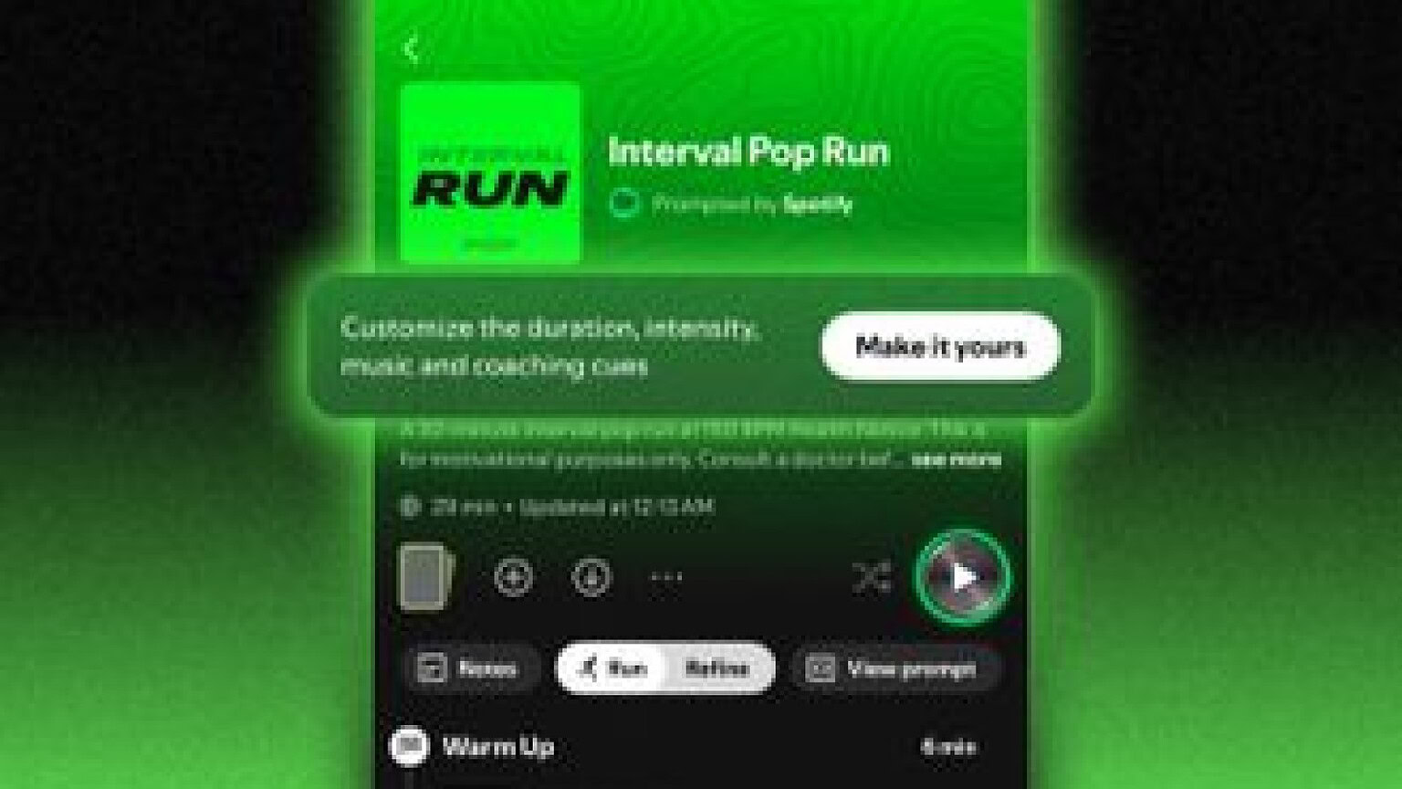 Spotify Running Mode: playlist AI su misura per ogni corsa