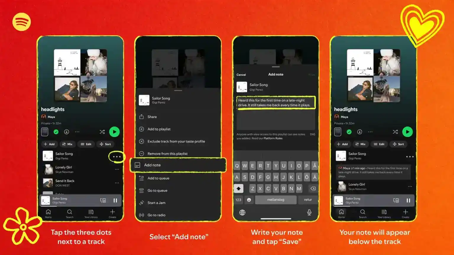 Spotify User Notes Spotify User Notes