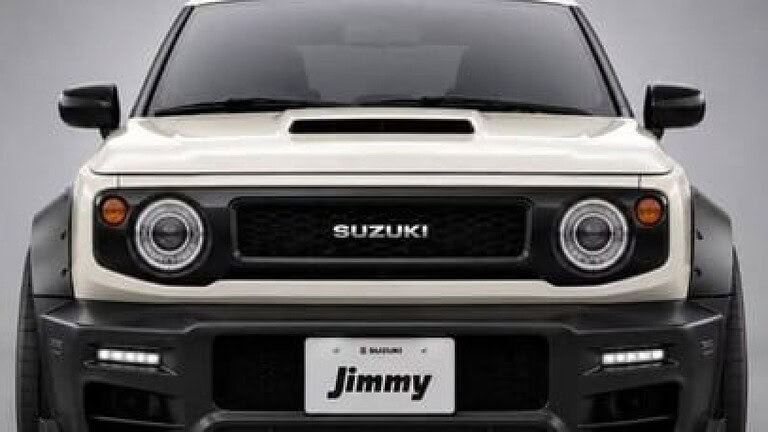 Suzuki Jimny come supercar: il render con V8 da 600 CV - Suzuki Jimny supercar