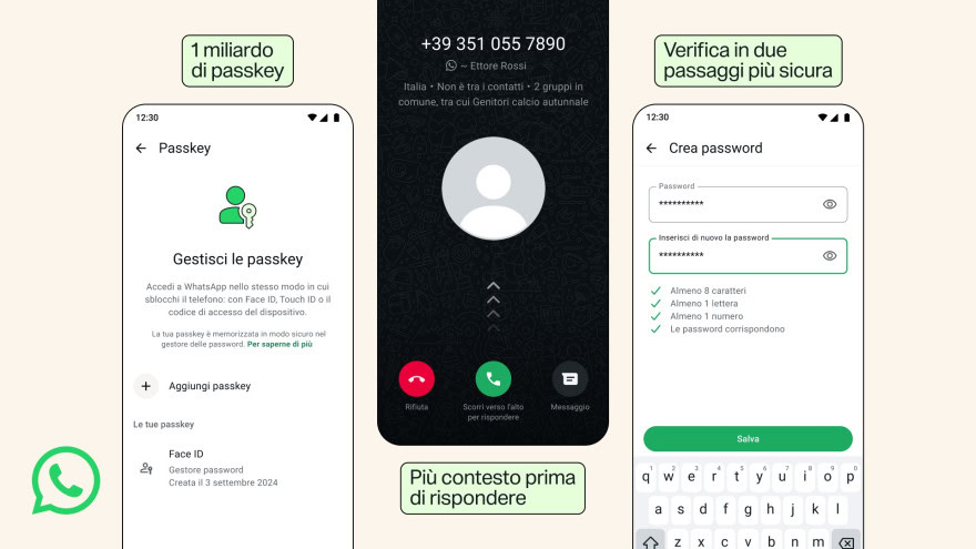 WhatsApp passkey multiple WhatsApp, passkey multiple e password: le novità sulla sicurezza