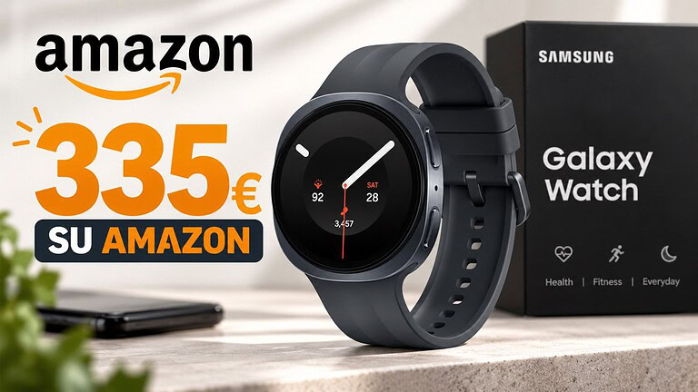 Samsung Galaxy Watch9 40mm al minimo storico: 335 euro su Amazon