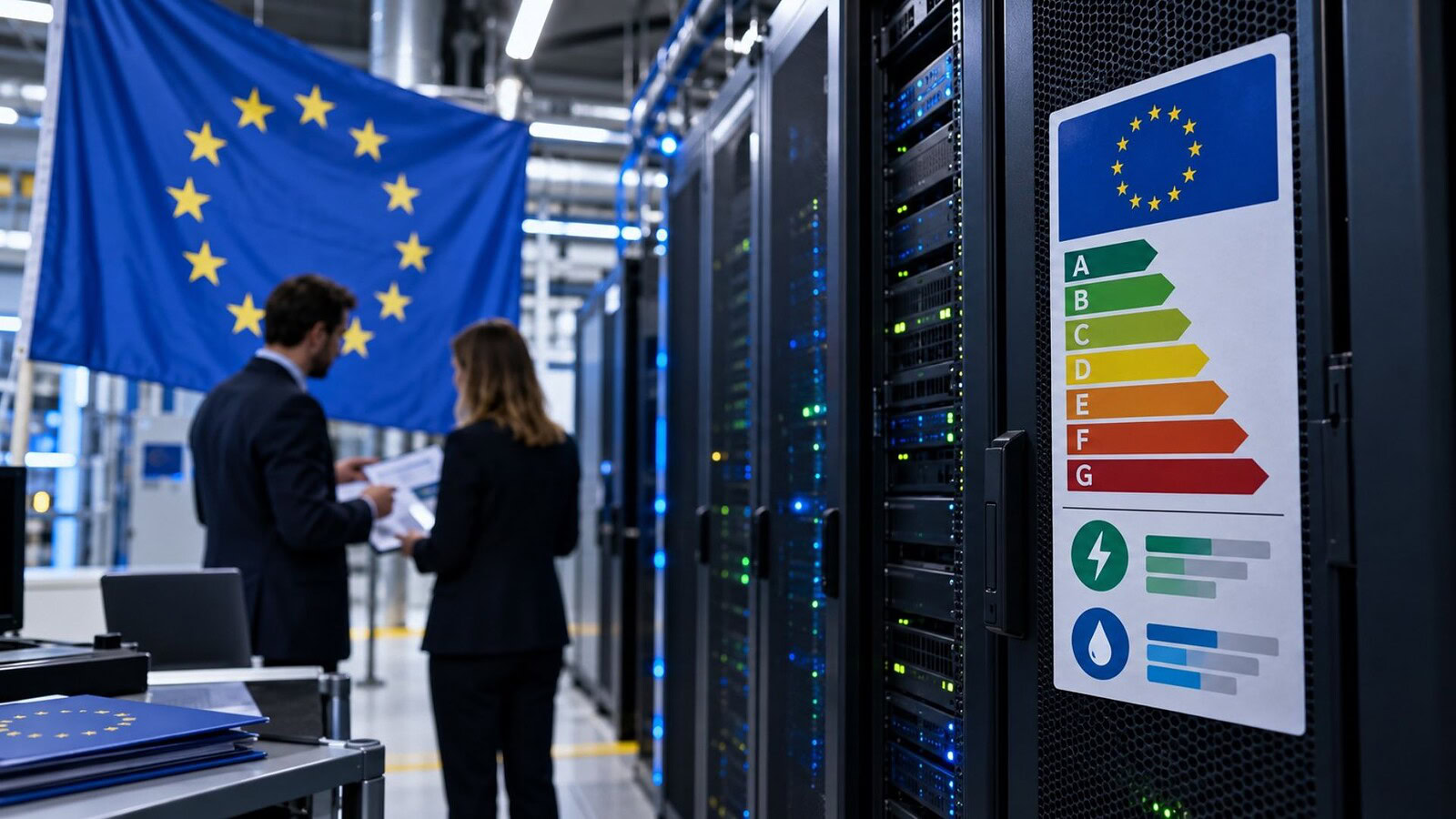 Data center UE, arriva l'etichetta su consumi di energia e acqua