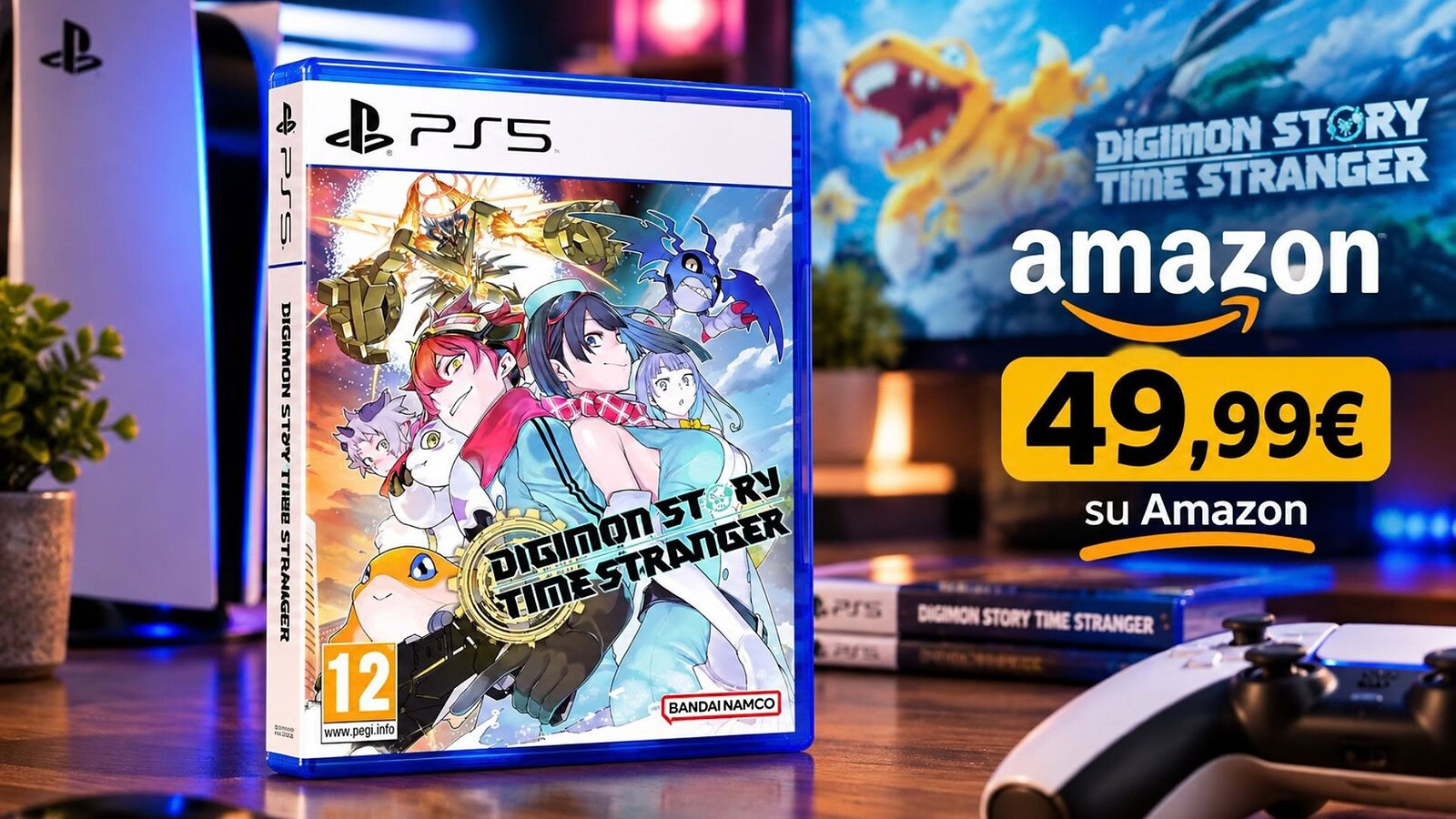 Digimon Story: Time Strangers al minimo storico: ora costa 49,99€