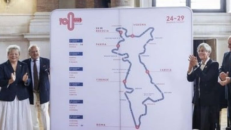 1000 Miglia 2027: il centenario riparte dal percorso del 1927