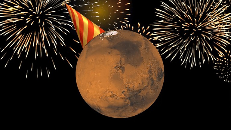 Marte, Capodanno