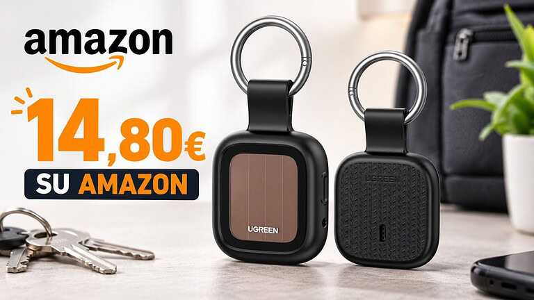 UGREEN FineTrack Pro a 14,80€: il tracker solare che non si scarica