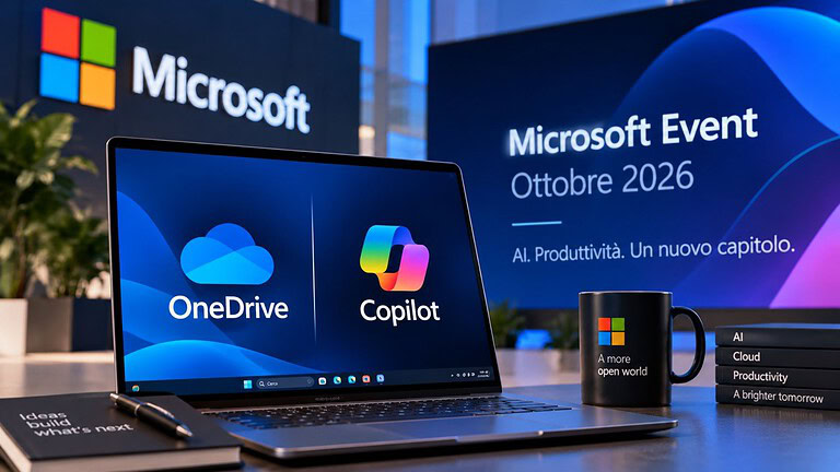 OneDrive e Copilot: evento Microsoft il 20 ottobre sui file