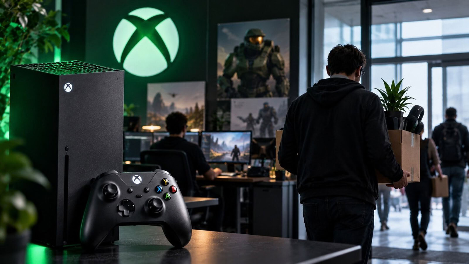 Xbox licenzia 268 dipendenti: Halo Studios ridimensionato