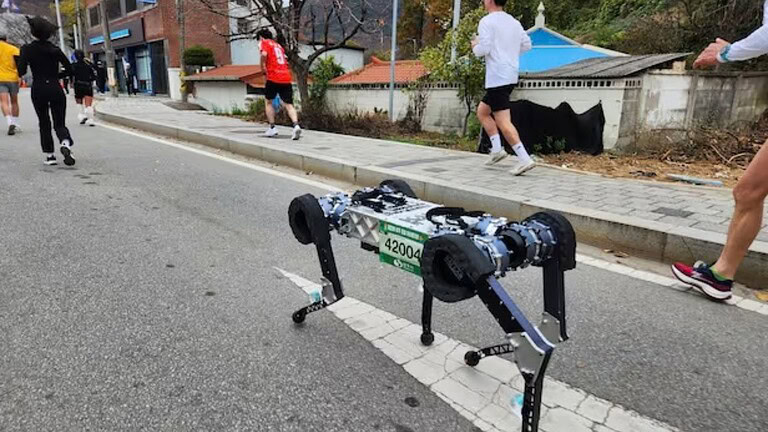 RAIBO2 corre una maratona intera con una sola carica