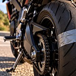 Adesivo sulla gomma della moto: a cosa serve davvero il trucco