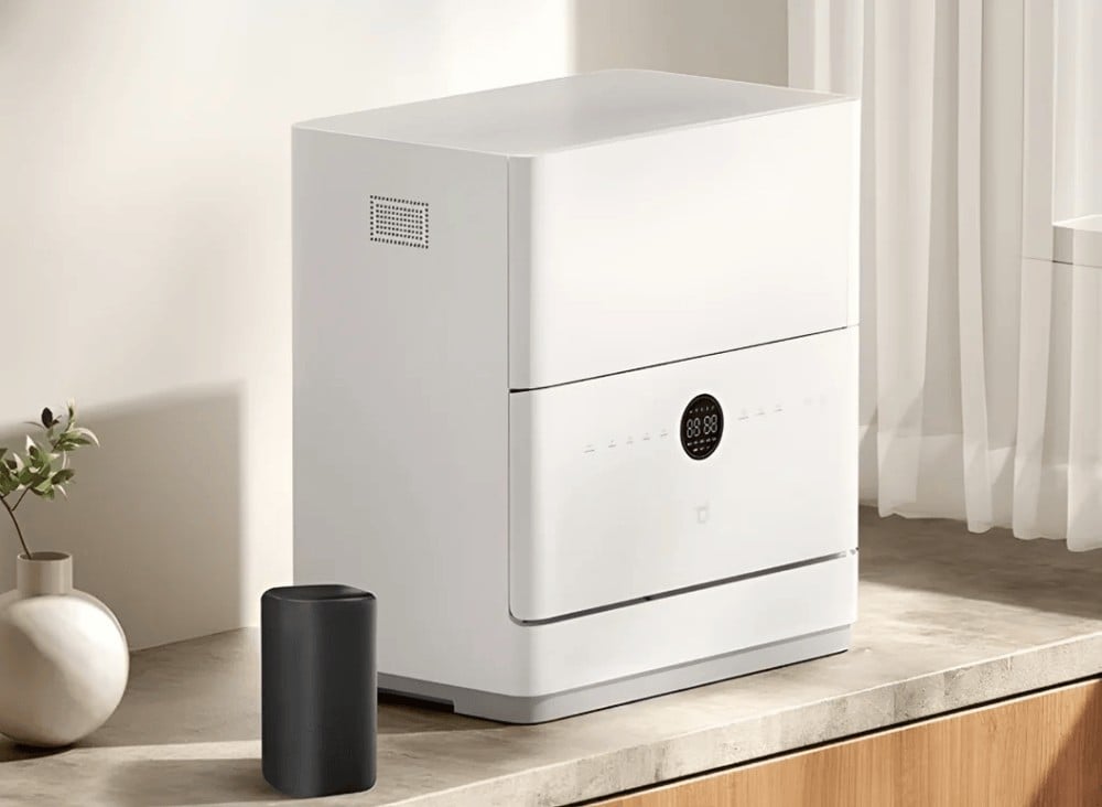 lavastoviglie Xiaomi Mijia Xiaomi Mijia Countertop Dishwasher: 5 coperti e igiene UV