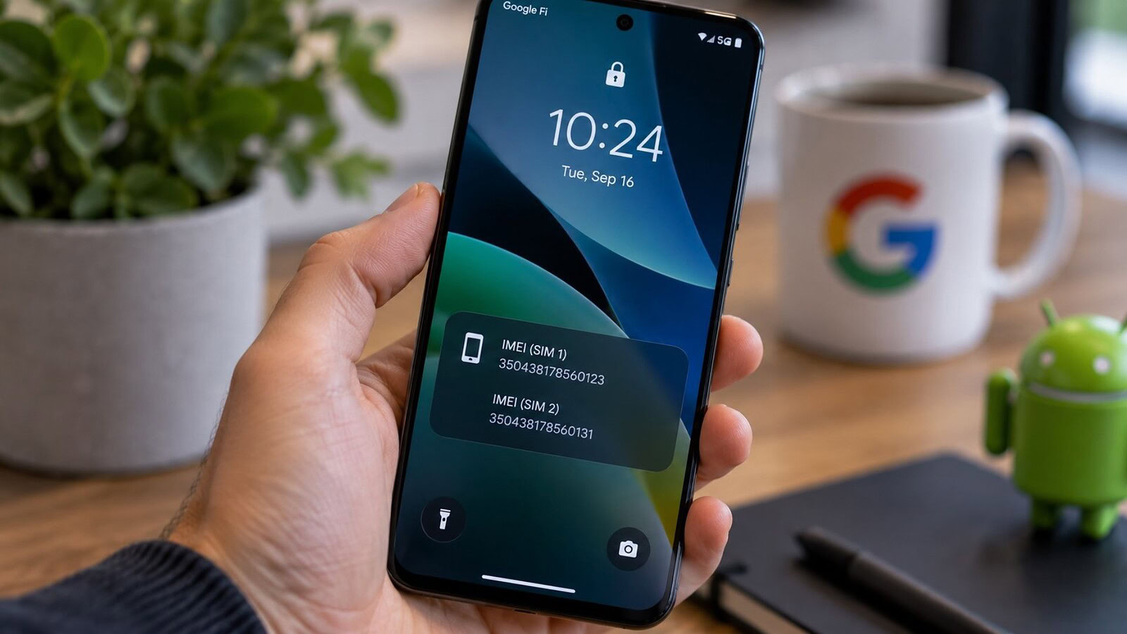 Android mostra l'IMEI sulla schermata di blocco: è un rischio?