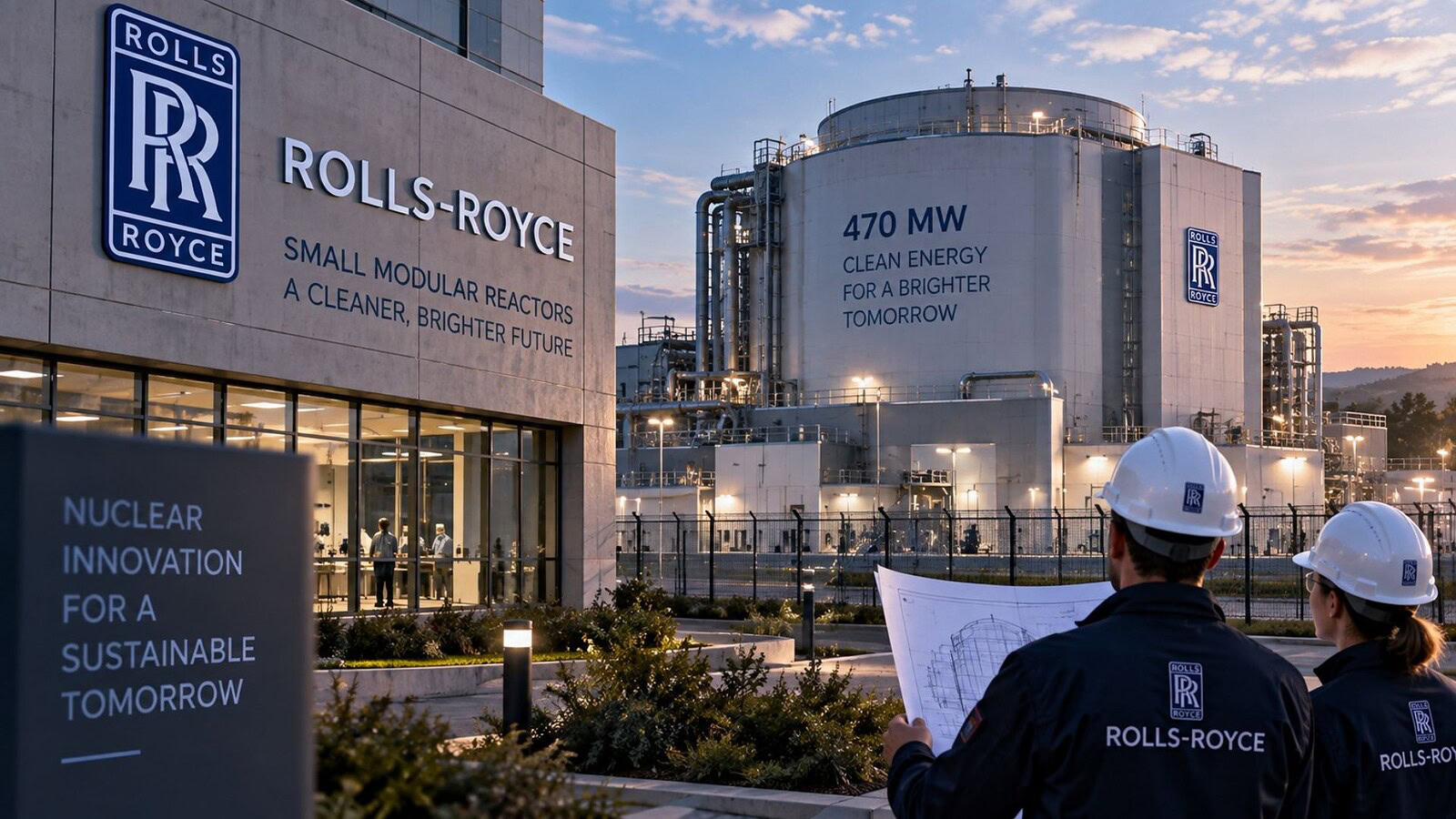 Rolls-Royce SMR: reattore da 470 MW per un milione di case