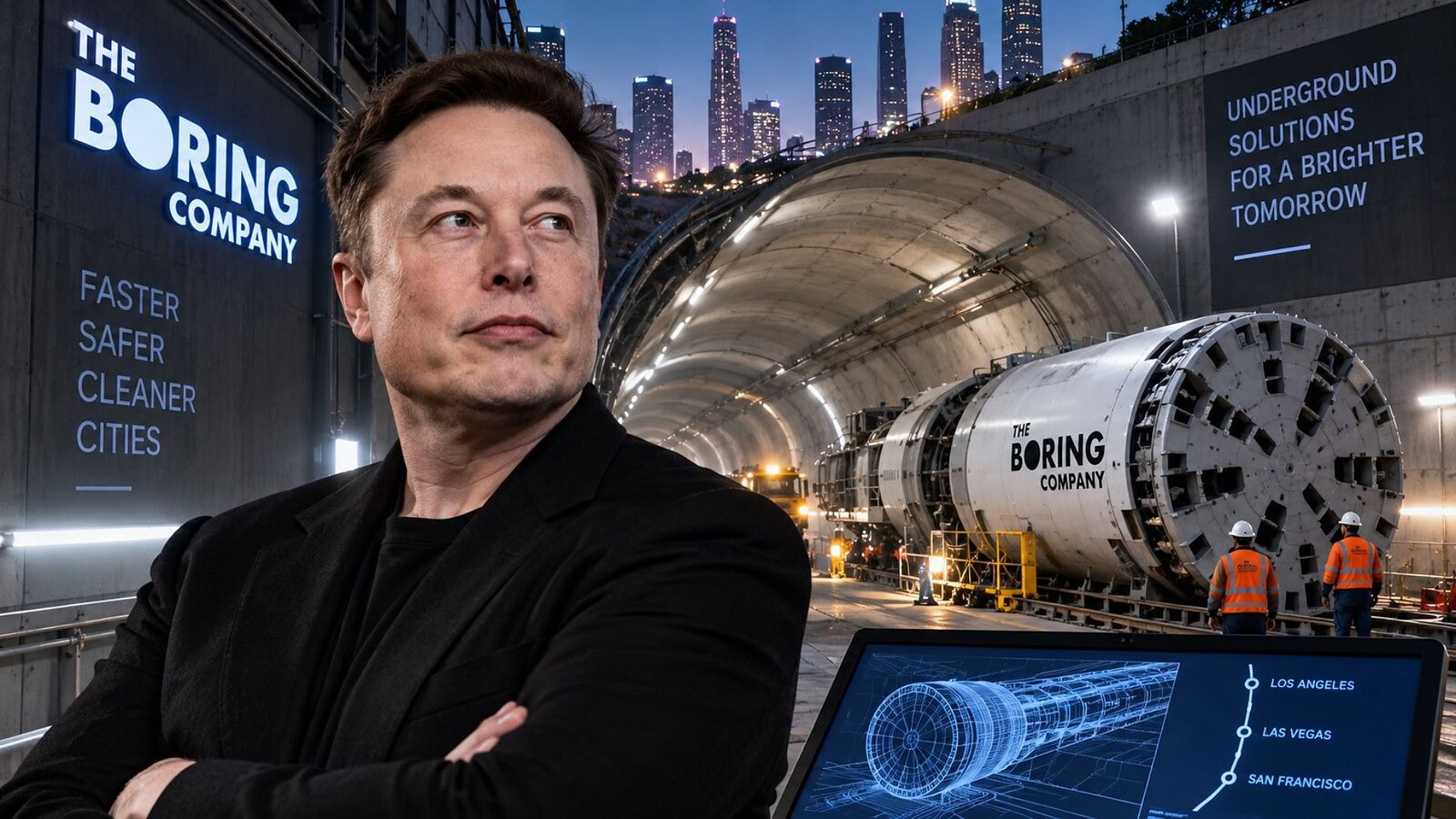 Elon Musk: raccogli 2,55 miliardi, si punta su Dubai Loop
