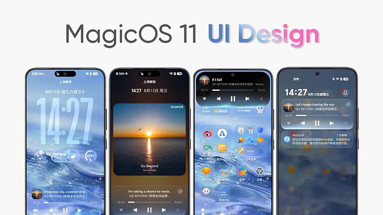 MagicOS 11: effetto Liquid Glass e fluidità +20% su HONOR