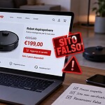 Robot aspirapolvere: attenti ai negozi falsi online, 120.000 siti imitano Dreame e FRITZ!